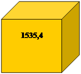 Куб: 1535,4
