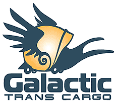 Логотип транспортной компании «Галактик Транс Карго»