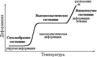 Физические состояния аморфных полимеров
