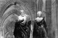 Статуи Генриха II и Екатерины Медичи