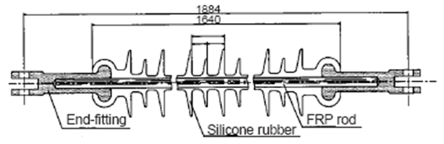 Development of Composite Insulators for Overhead Lines